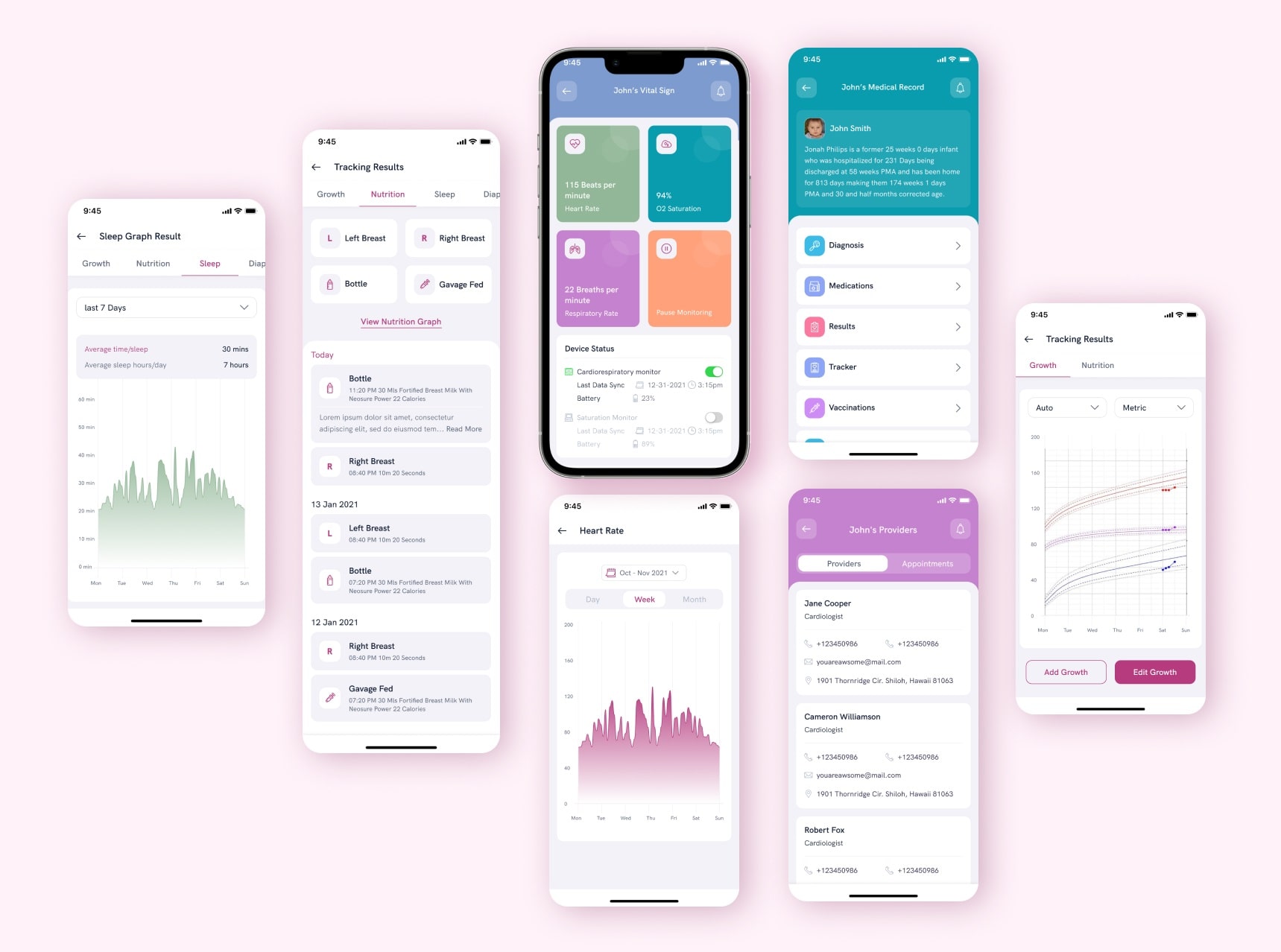 Parent smartphone app