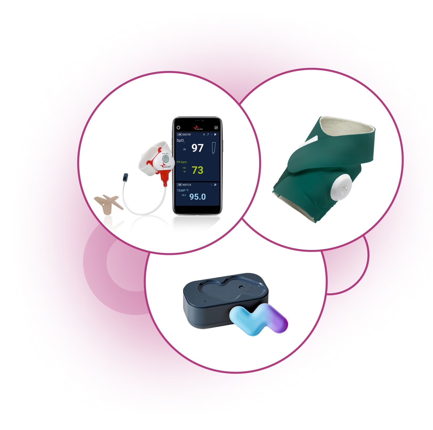 Wireless monitoring devices