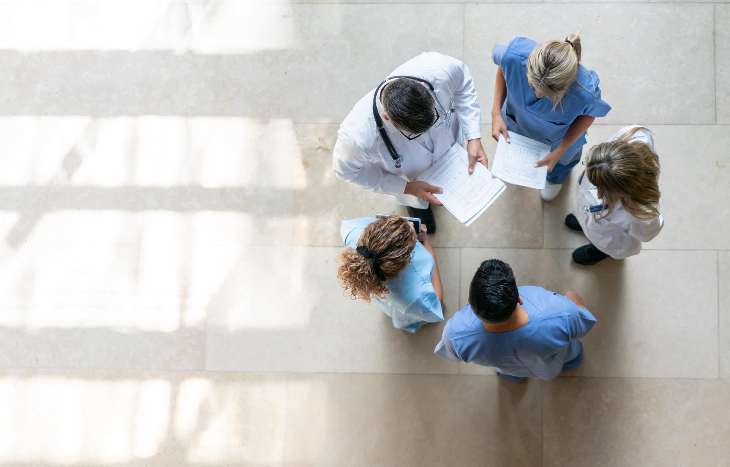 Clinicians coordinating care